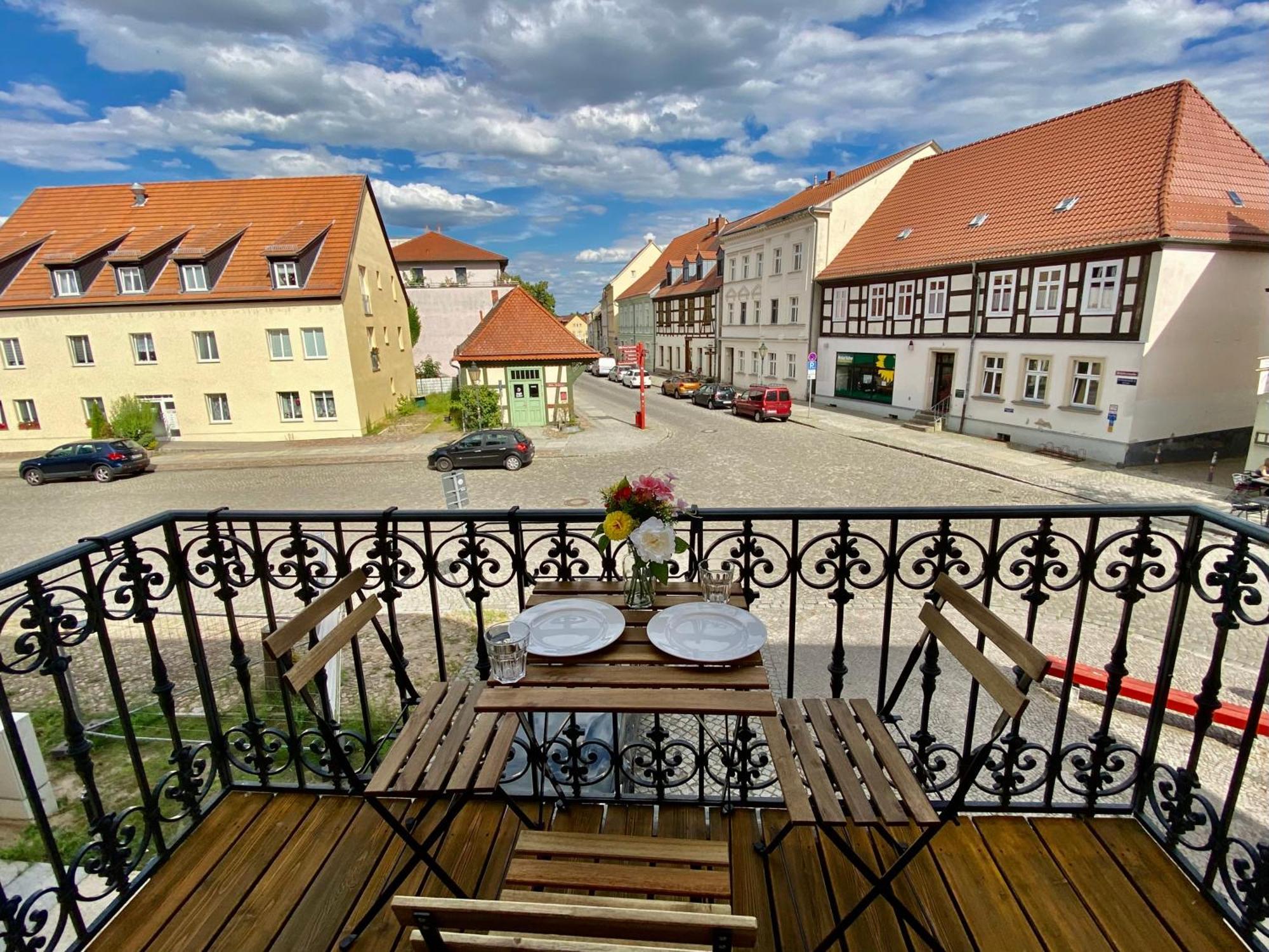 Apartments Am Markt Angermunde Bagian luar foto